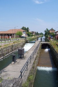 Naviglio Pavese: conca di Moirago