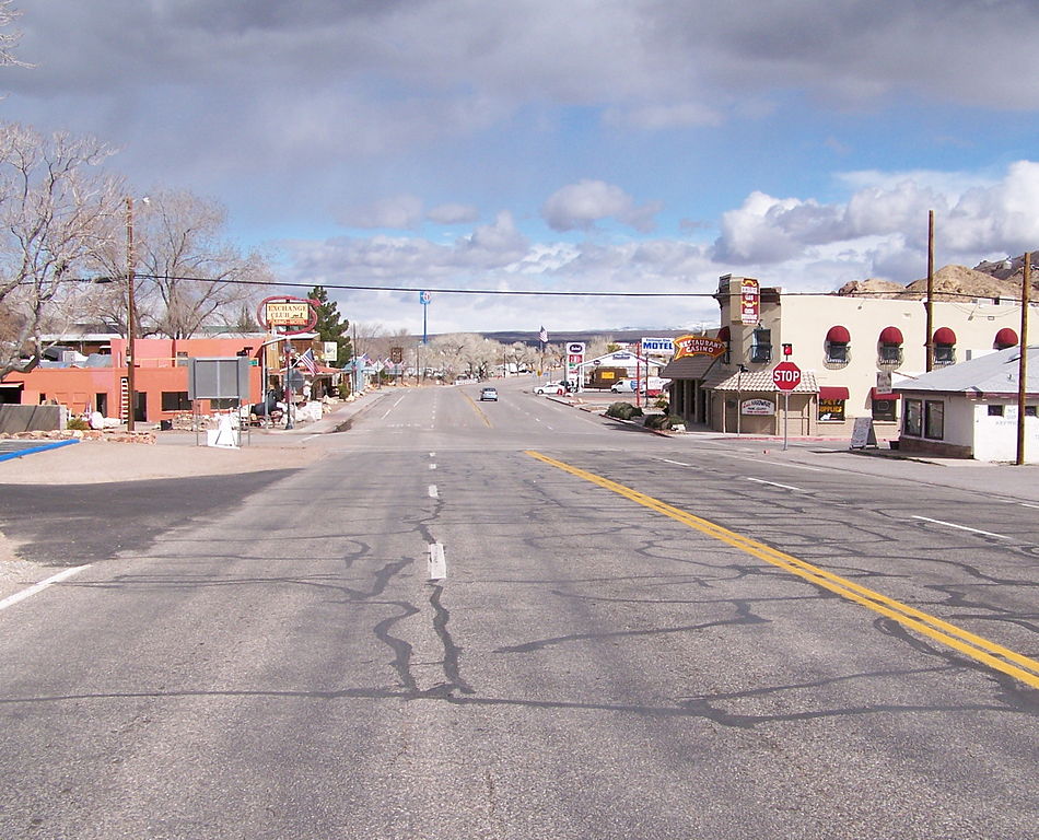 Downtown Beatty Nevada USA