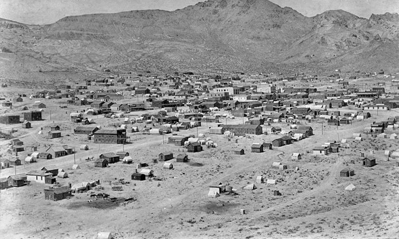 Rhyolite tra il 1905 ed il 1908