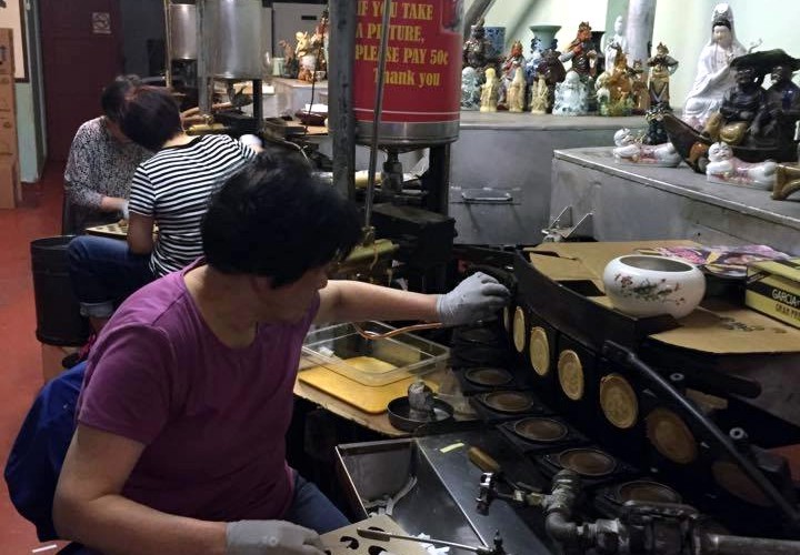 Produzione dei fortune cookies a San Francisco