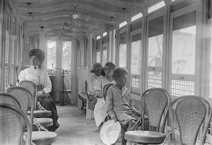 Interno della vettura (Library of Congress)