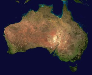 Australia (foto: NASA)