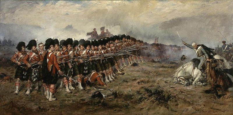 Robert Gibb, "The Thin Red Line" - 1881