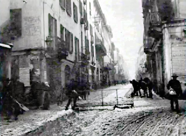 Carona in corso Strada Nuova