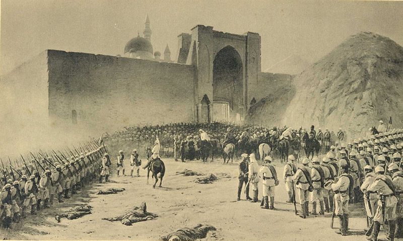The_end_of_the_siege_of_Bayezid_June_28,_1877