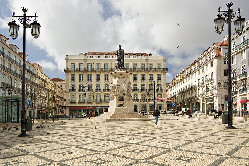 Lisboa Praça Luís de Camões