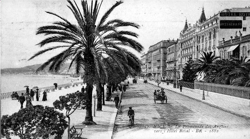 Promenade Des Anglais, Nizza 1882