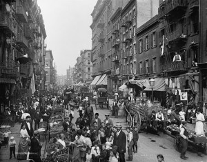 Mulberry Street, New York, 1900 c.a
