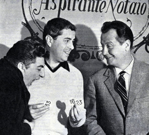 "L'amico del giaguaro", 1961: Bramieri, Pisu e Villa.