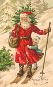 Moroz, Personaggio Di Natale Russo. Padre Gelo Con Una Borsa Di Regali in  Una Foresta Innevata. Inverno Immagine Stock - Immagine di gelo, uomo:  205092817