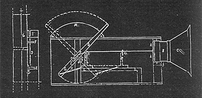 Un "intonarumori", strumento inventato da Luigi Russolo nel 1913.