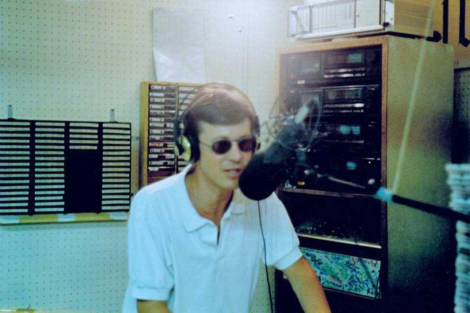 Maurizio Canepa in trasmissione a Ciccio Riccio tra la fine degli anni '80 e i primi anni '90.