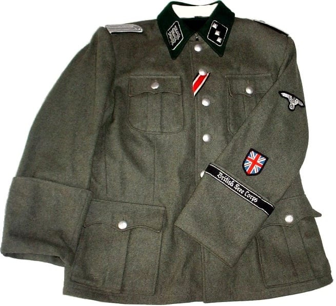 Tunica dell'uniforme del "British Free Corps"