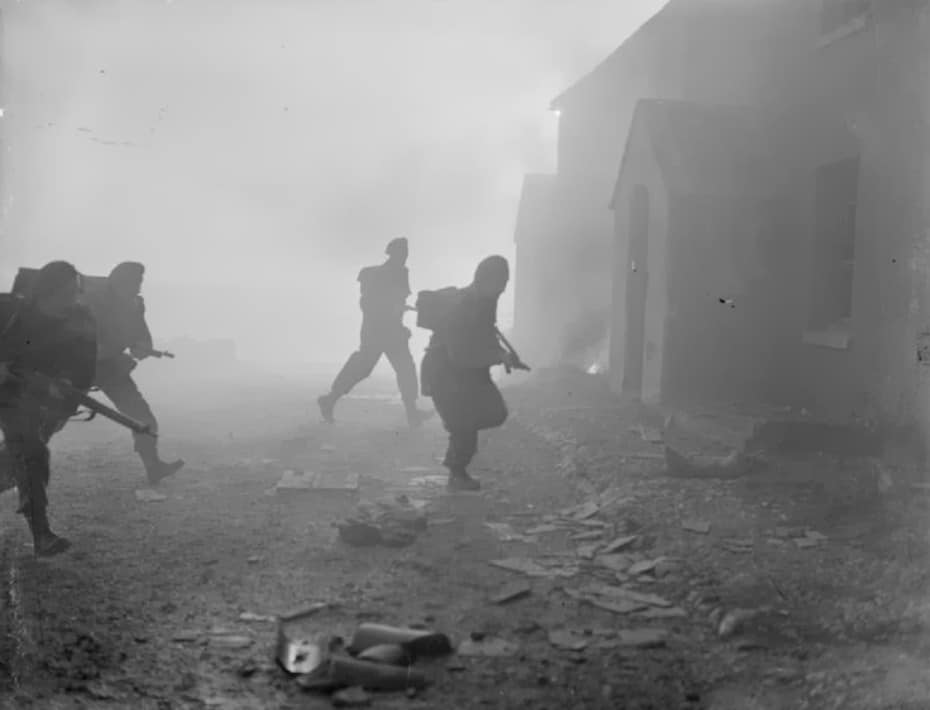 Belgian Commandos in Training in Britain, 1945