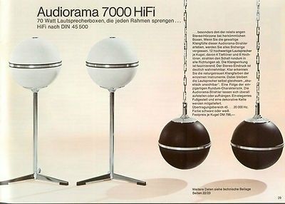 casse Grundig Audiorama, anni '70