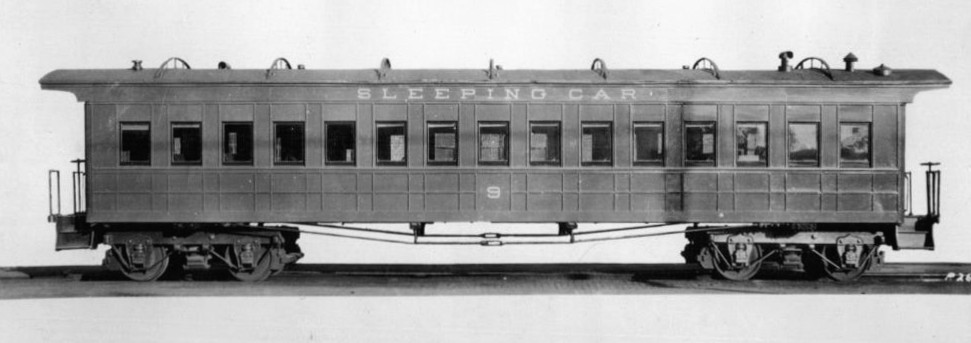 Carrozza Pullman del 1860 circa