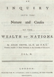 Wealth of Nations, copertina 1766