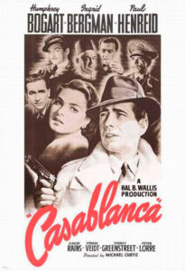 "Casablanca", poster originale (1942)