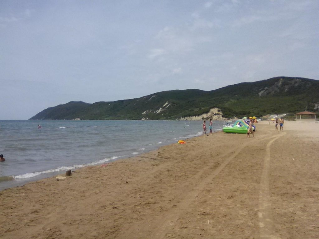 spiaggia a San Pietro, Albania