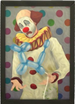 Quadro del Clown Tragico in The Sims