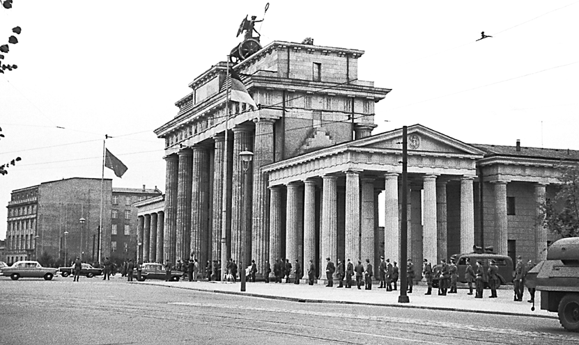 muro di Berlino 13 agosto 1961