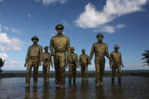 MacArthur Landing Site monument