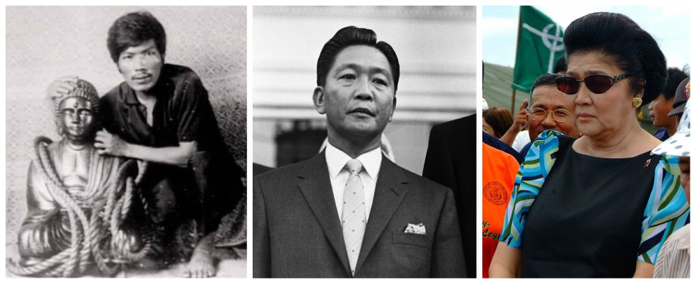 Rogelio Roxas, Ferdinand Marcos, Imelda Marcos