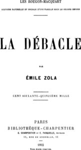 La Débâcle di Émile Zola