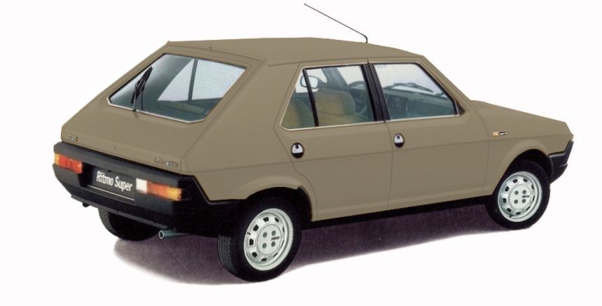 Fiat Ritmo beige