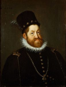 Rodolfo II del Sacro Romano Impero, ritratto del 1594 di Jospeh Heintz il Vecchio.