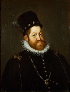 Rodolfo II del Sacro Romano Impero, ritratto del 1594 di Jospeh Heintz il Vecchio.