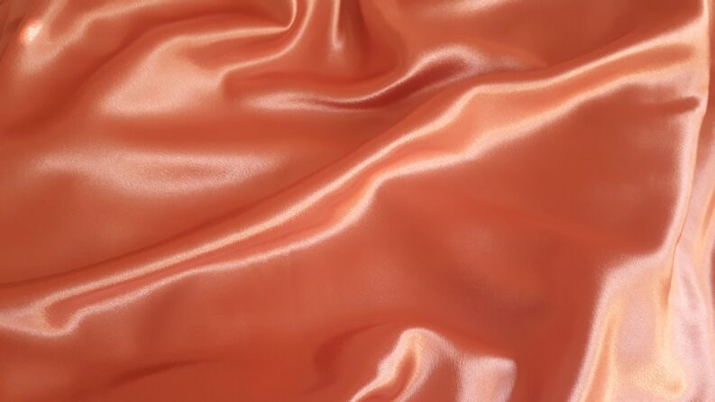 Tessuto taffetá di ottima qualità - superficie lucida nobile - stoffa al  metro (rosso)