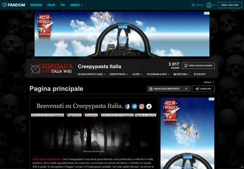 Creepypasta Italia Wiki