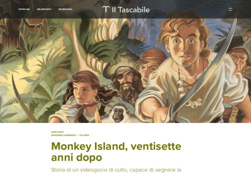 Monkey Island, ventisette anni dopo - Il Tascabile