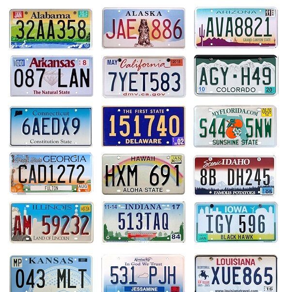 License Plates of the World