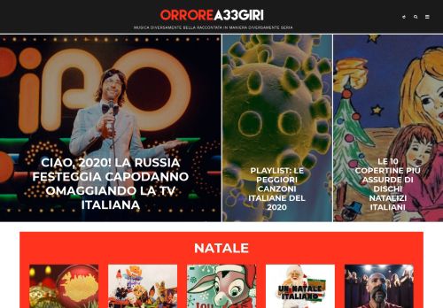 Orrore a 33 giri