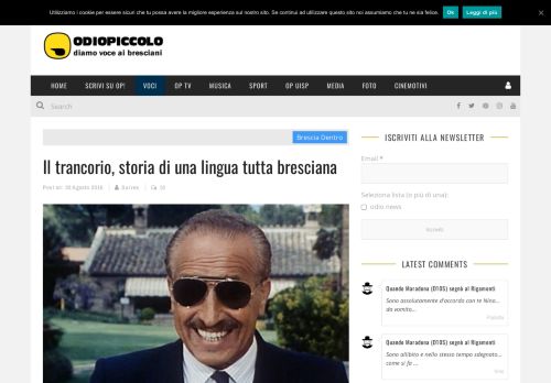 Il trancorio, storia di una lingua tutta bresciana