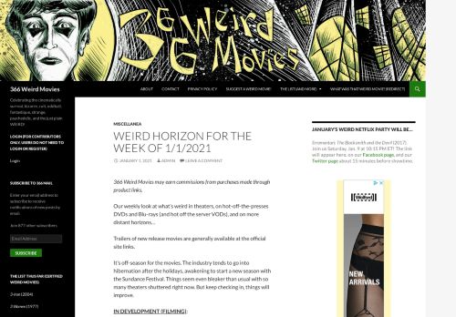 366 Weird Movies