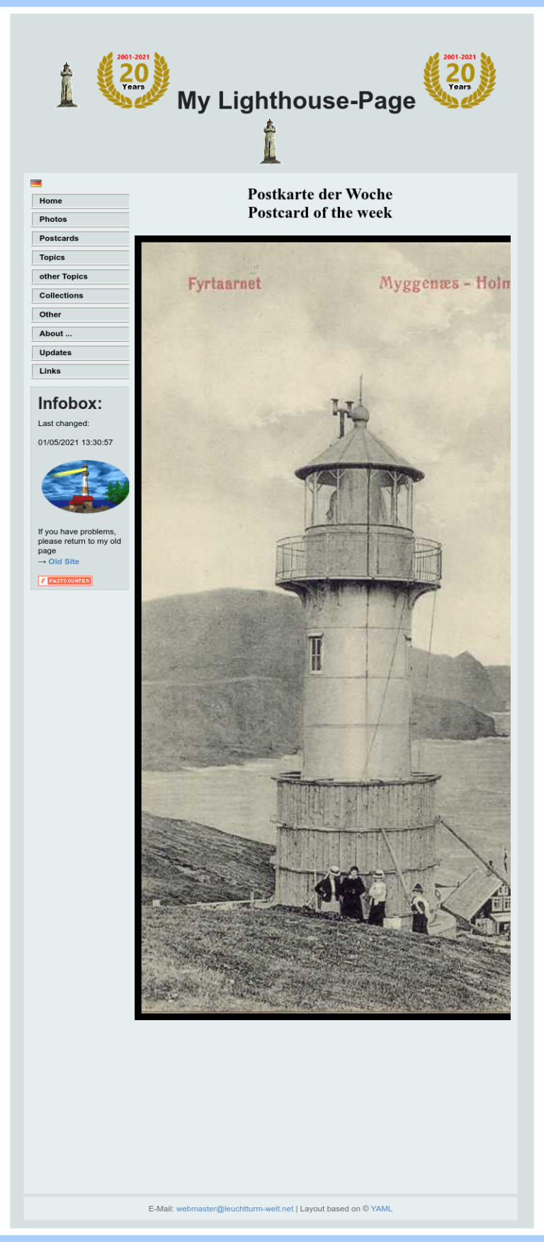 My Lighthouse-Page | Meine Leuchtturm-Seite