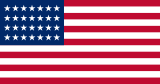 Bandiera degli Stati Uniti a 28 stelle (1846 – 1847)