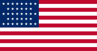Bandiera degli Stati Uniti a 36 stelle (1865 – 1867)