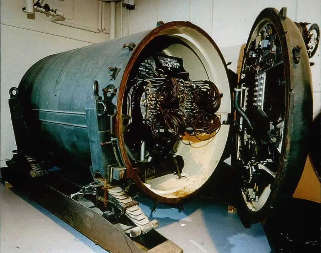 blue peacok nucelar landmine