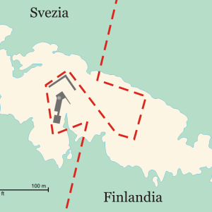 Lo strano confine dell'isola di Märket